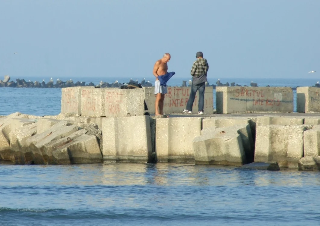 La Mamaia, iarna FOTO Sînziana Ionescu