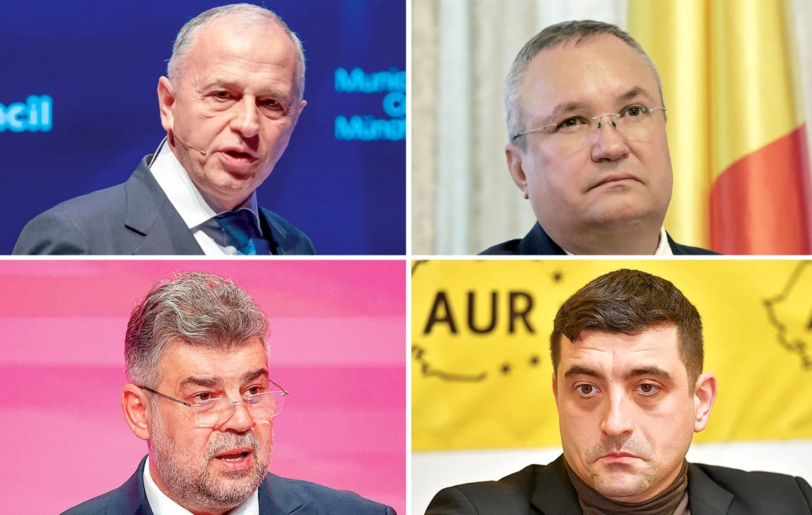 Candidați pentru alegerile prezidențiale. Foto: Inquam Photos