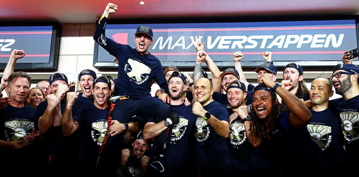 Max Verstappen a dominat total cursa de la Suzuka. Foto Getty images 