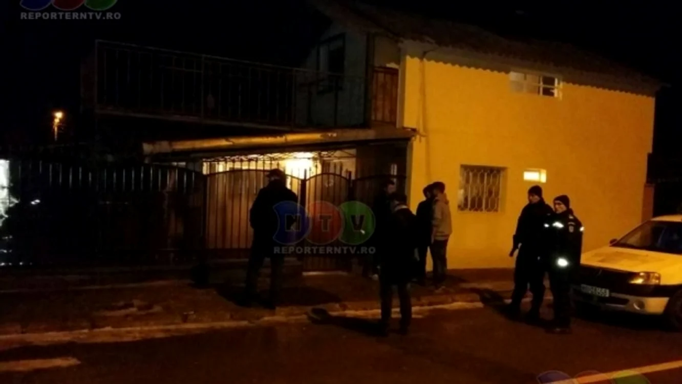 
    Crima a avut loc în această casă din localitatea Palas  