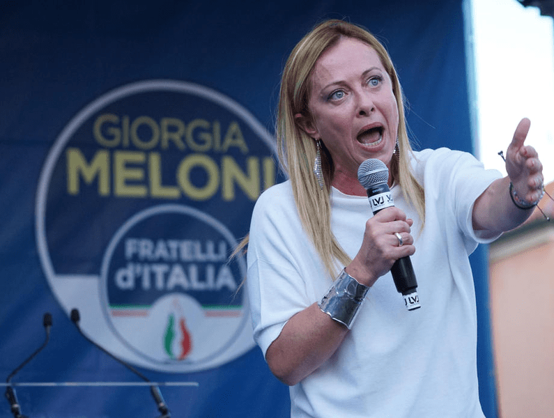 Giorgia Meloni a mers la Bruxelles în prima sa călătorie în străinătate