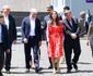 Regina Letizia în rochia Adolfo Dominguez în Tenerife. FOTO: Profimedia