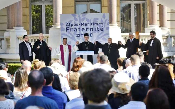 Slujbă interreligioasă la Nisa la un an de la atentatul soldat cu 86 de morţi FOTO Ville de Nice