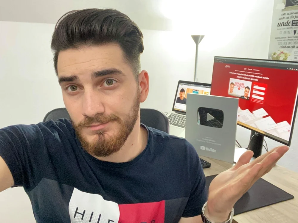 Andrei Militaru ajută firmele să se promoveze pe Youtube