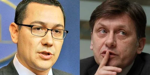 Victor Ponta și Crin Antonescu