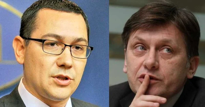 Victor Ponta și Crin Antonescu