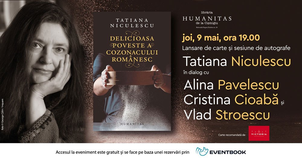 Lansare Humanitas: „Delicioasa poveste a cozonacului românesc“, o istorie culturală presărată cu amintiri și anecdote
