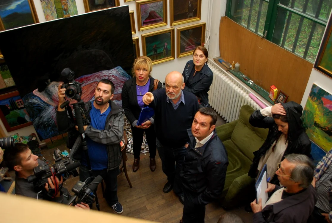 Starea clădirilor din Colonia Pictorilor este una deplorabilă Foto: Adevărul