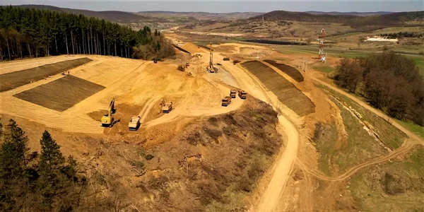 cluj autostrada transilvania nadaselu poarta salajului. foto asociatia pro infrastructura