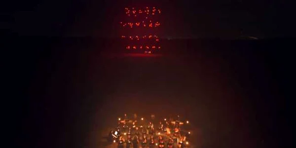 intel drone record