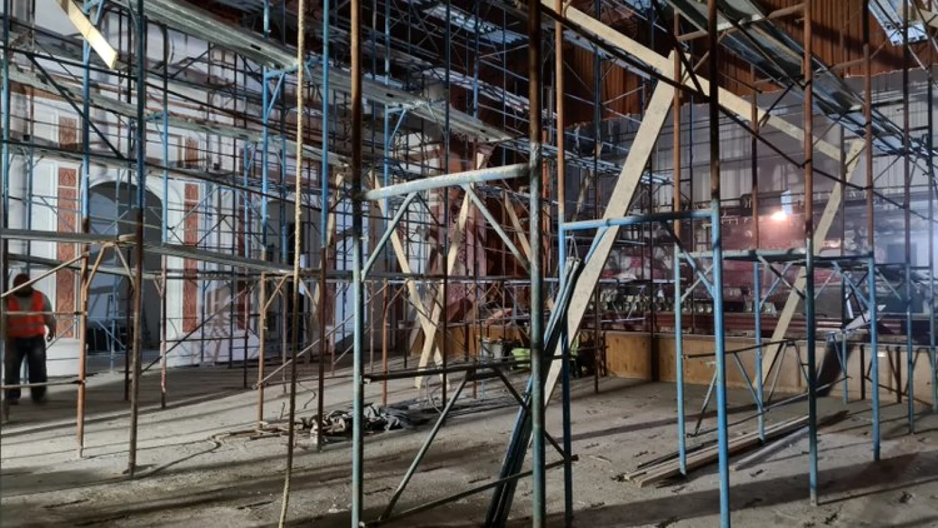 casa de cultura din hunedoara in santier foto consiliul judetean hunedoara