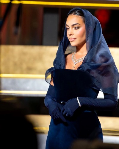 Georgina Rodriguez la Joy Awards în Riad, Arabia Saudită