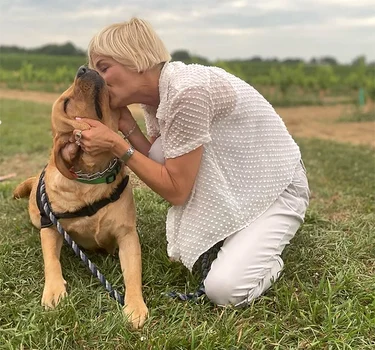 Selma Blair și cățelul ei  sursa   Instagram jpg