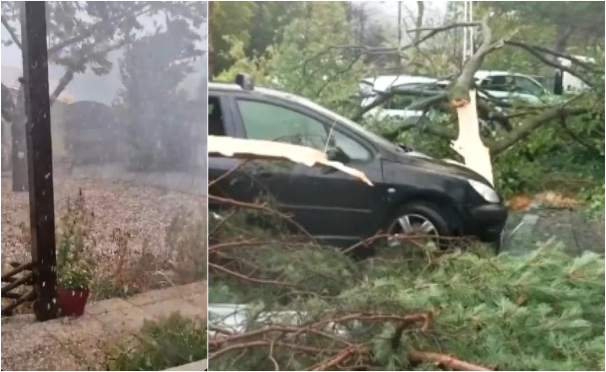 Furtunile violente au măturat câteva regiuni din Franța.