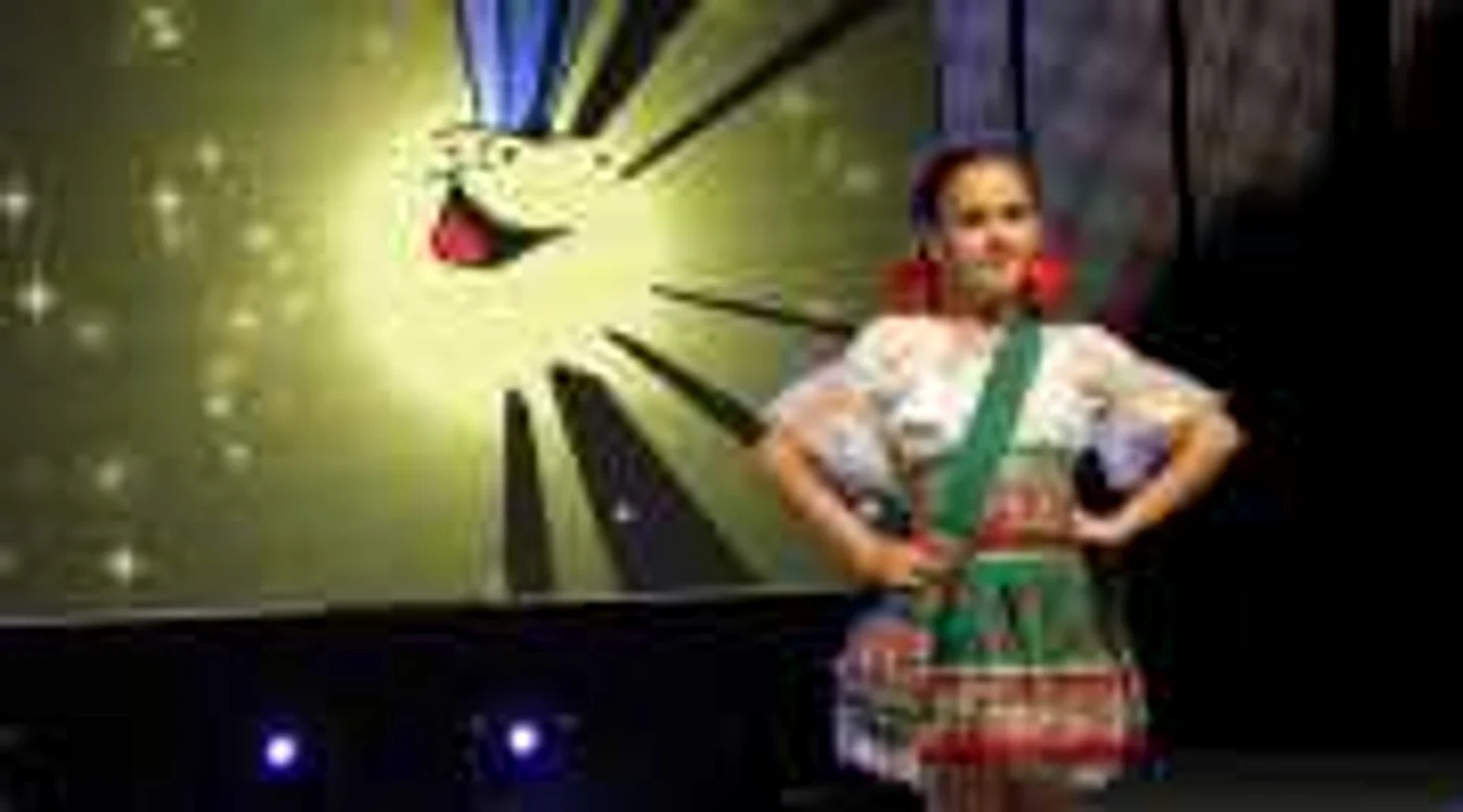 Denisa Pârvu la un concurs în Macedonia