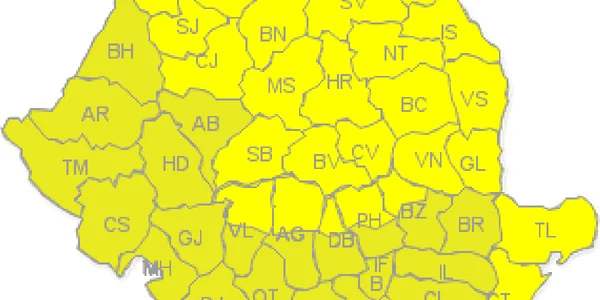 Valul de căldură, din nou la putere
