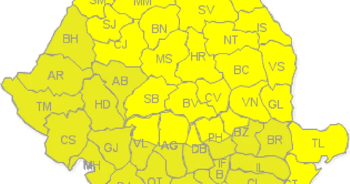 Valul de căldură, din nou la putere