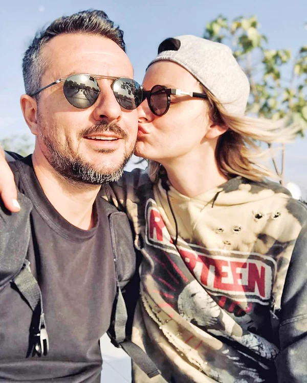 Ioana Blaj şi soţul ei, Ducu Ion