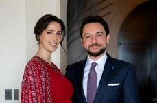 Prințesa Rajwa și Prințul Hussein foto Instagram png