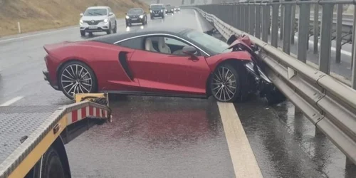 mc laren cluj accident