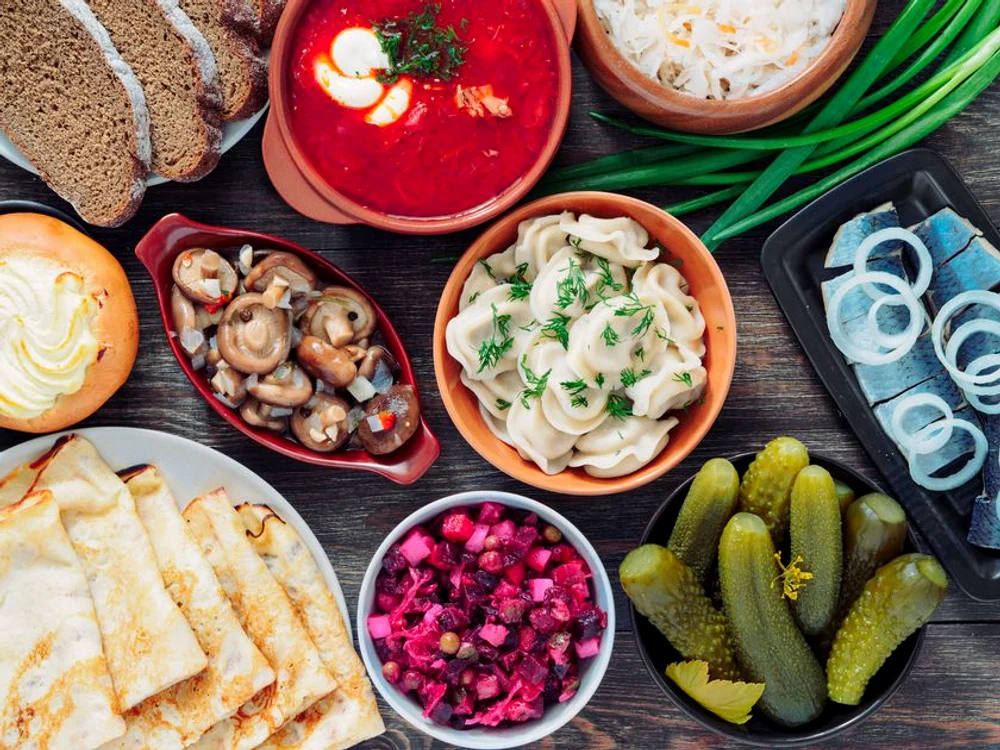 
    Bucătăria rusească este foarte diversificată Foto: Shutterstock  