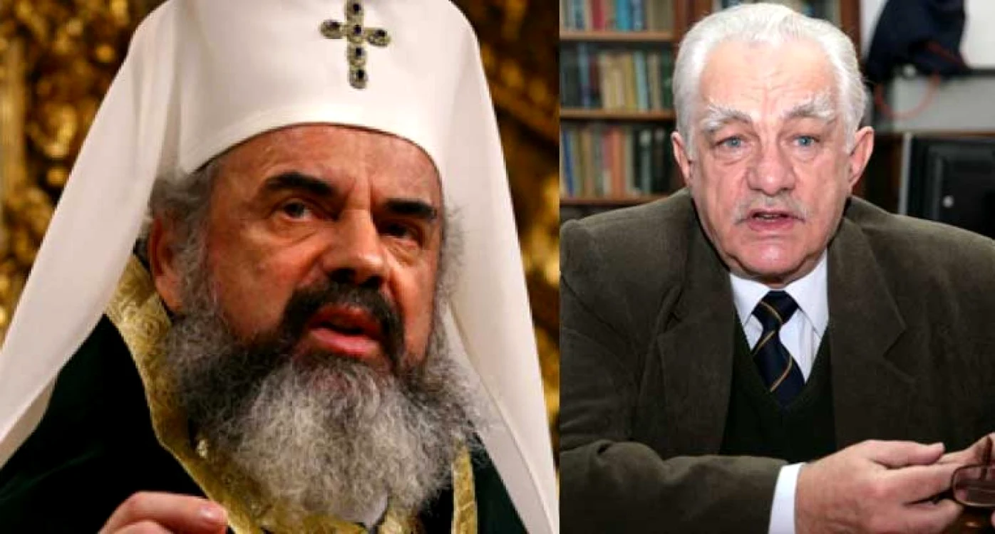 Patriarhul Daniel şi academicianul Ionel Haiduc, preşedintele Academiei Române