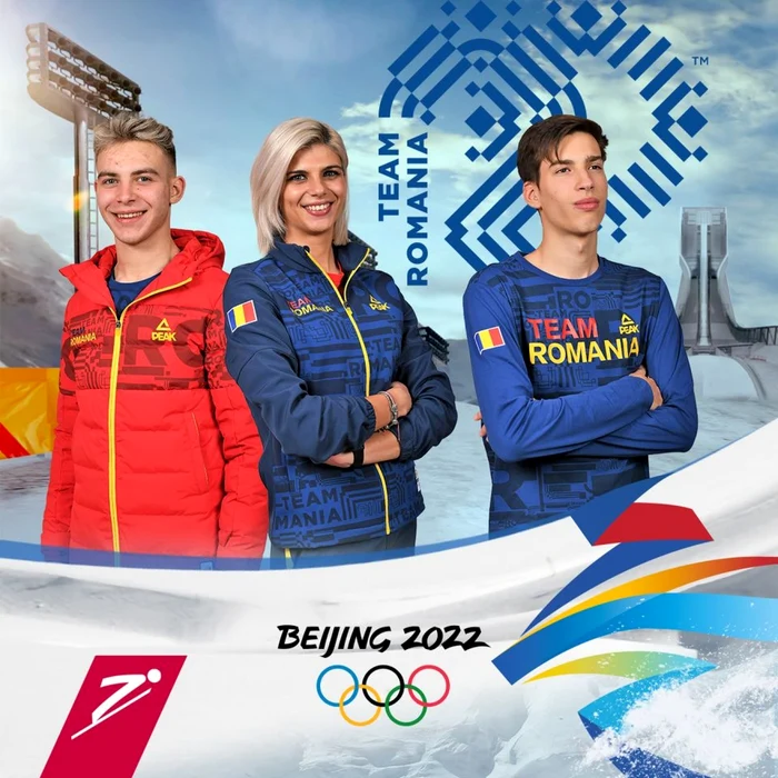 Echipa României la JO de iarnă FOTO Facebook / Comitetul Olimpic Sportiv Român
