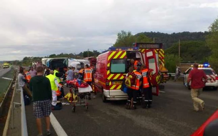 Accidentul a avut loc pe autostrada A8, pe sensul Nisa - Aix, în apropierea localităţii Vidauban