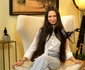 Maia Trandafir la cu mama sa, Teo Trandafir, la podcast. FOTO: captură de ecran