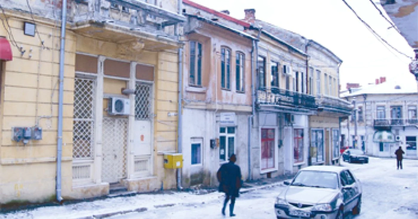 Centrul istoric al Slatinei va fi restaurat cu fonduri obţinute de la UE. foto: Virgil Lăpădatu