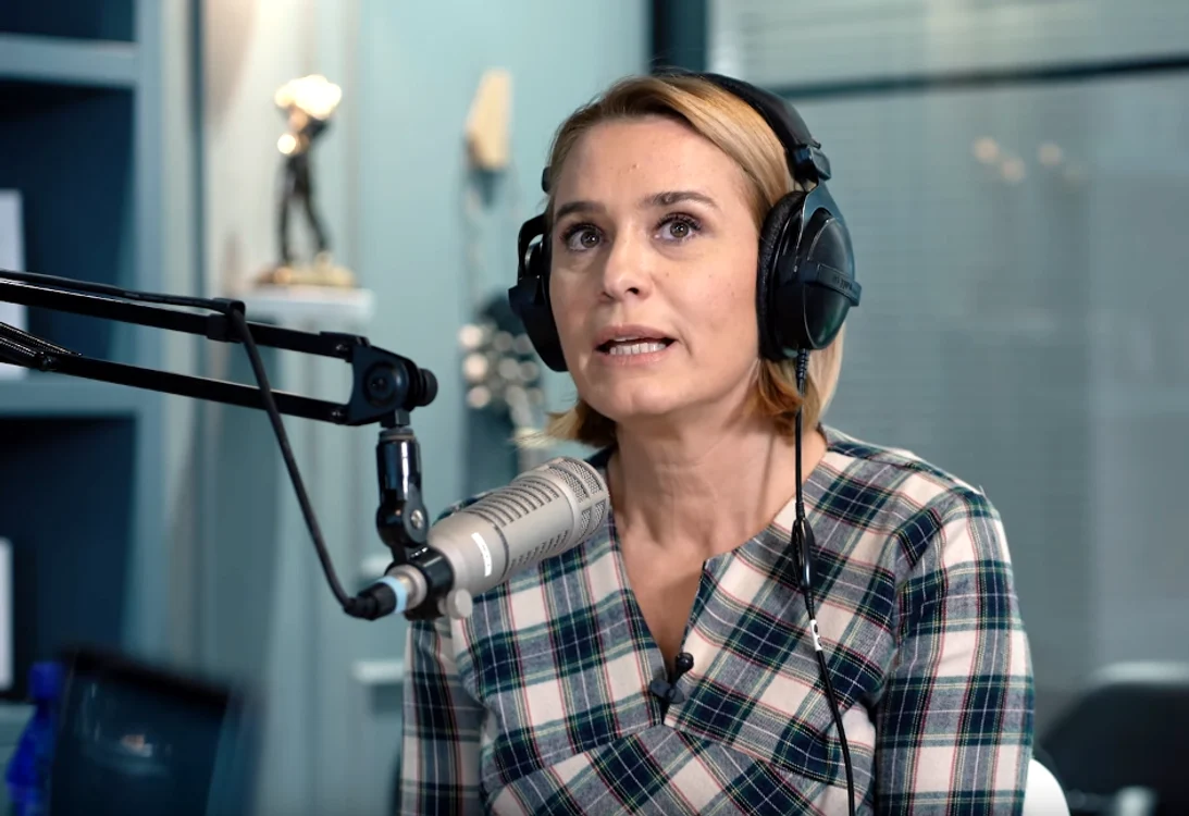 Andreea Esca, în emisiunea lui Mihai Petrefoto: captură YouTube