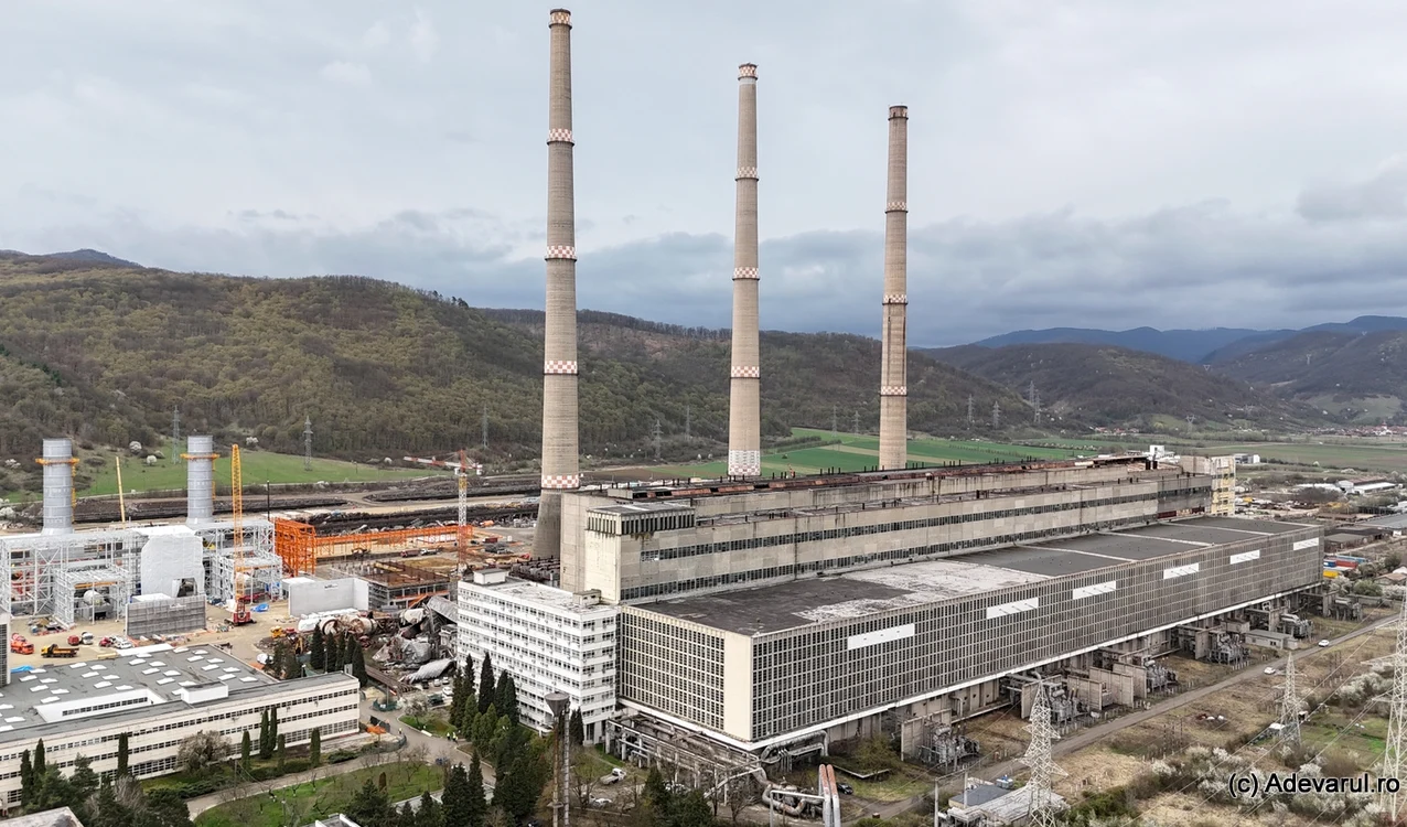 Termocentrala Mintia. Foto: Daniel Guță. ADEVĂRUL