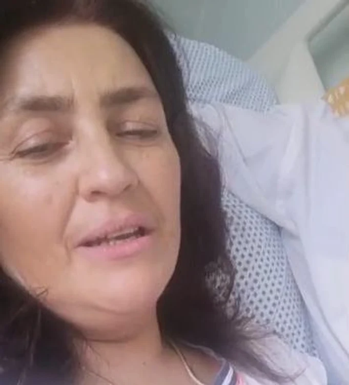 Rona Hartner se roagă de pe patul de spitalFoto: captură video Facebook