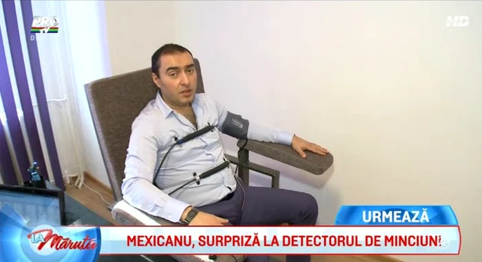 Marian a fost la detectorul de minciuni