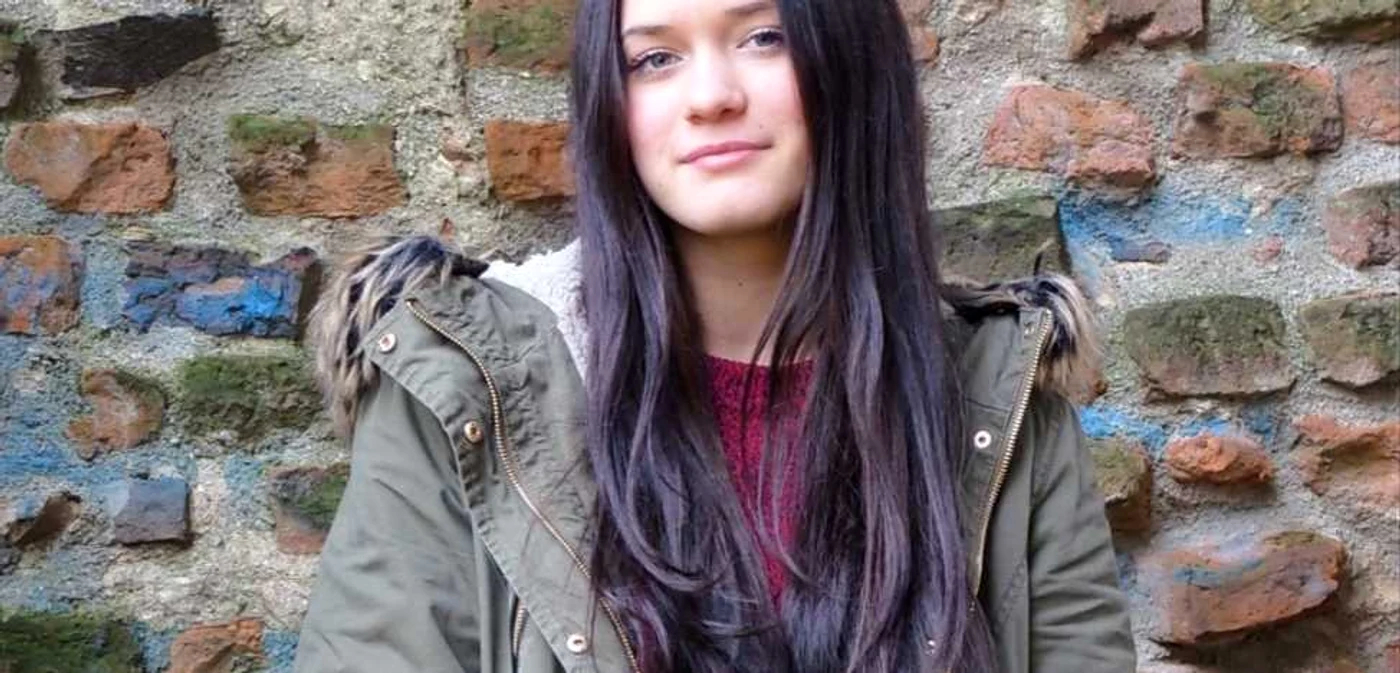 Ana Maria Moraru a plecat la 6 ani din comuna Luncaviţa  FOTO Arhiva personală Ana Maria Moraru