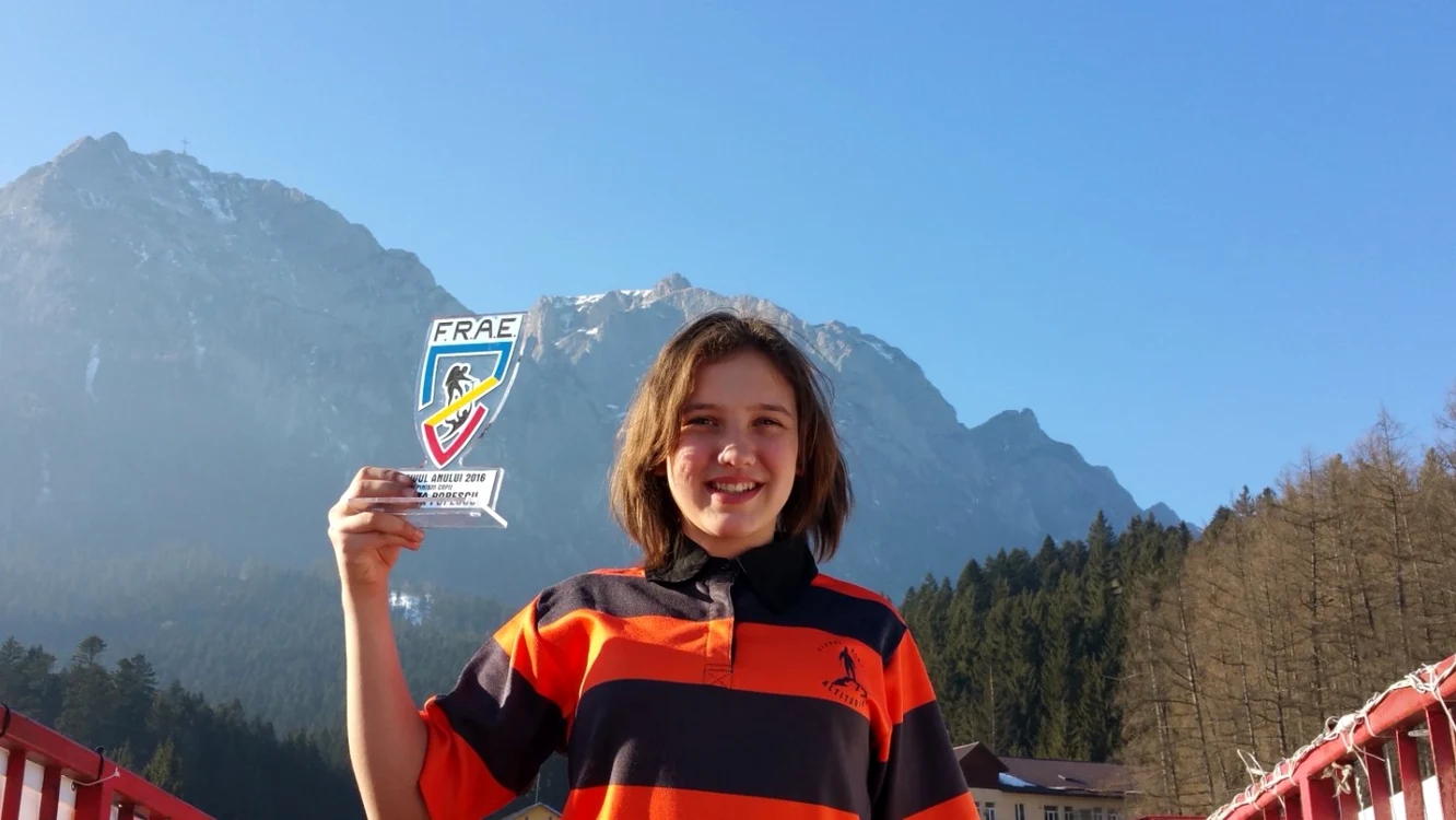 Dor Geta Popescu a fost desemnată alpinista anului 2016. FOTOArhivă Personală