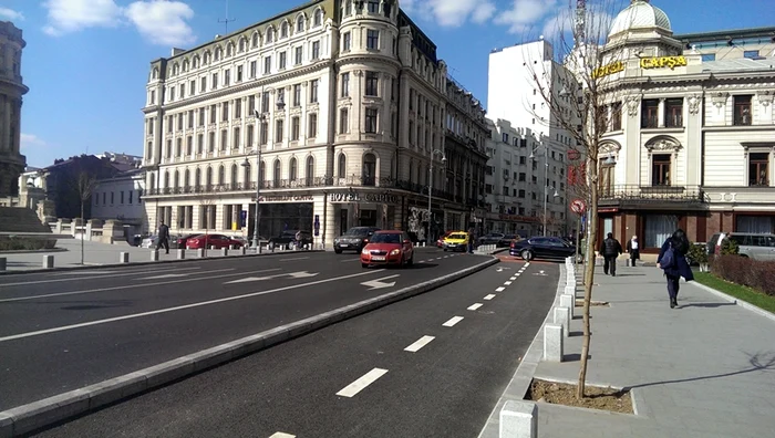 
    Amenajarea pistei a fost începută, anul trecut, în primăvară (foto: HotNews.ro)  