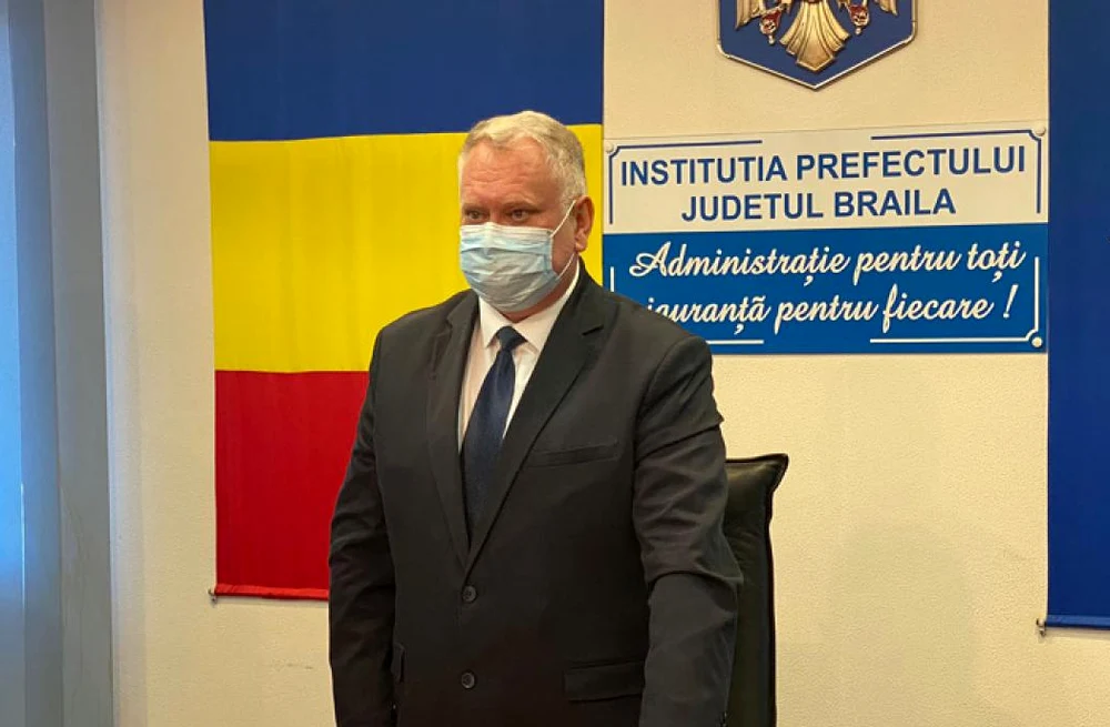 Iulian Timofei, prefectul de Brăila FOTO Cornelia Mazilu