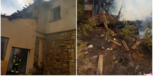 cabana mesesul a fost incendiata foto isu salaj