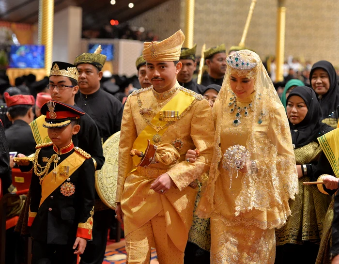 Prințul Abdul Malik și Dayangku Raabi'atul 'Adawiyyah Pengiran Haji Bolkiah, profimedia 0238406639 jpg