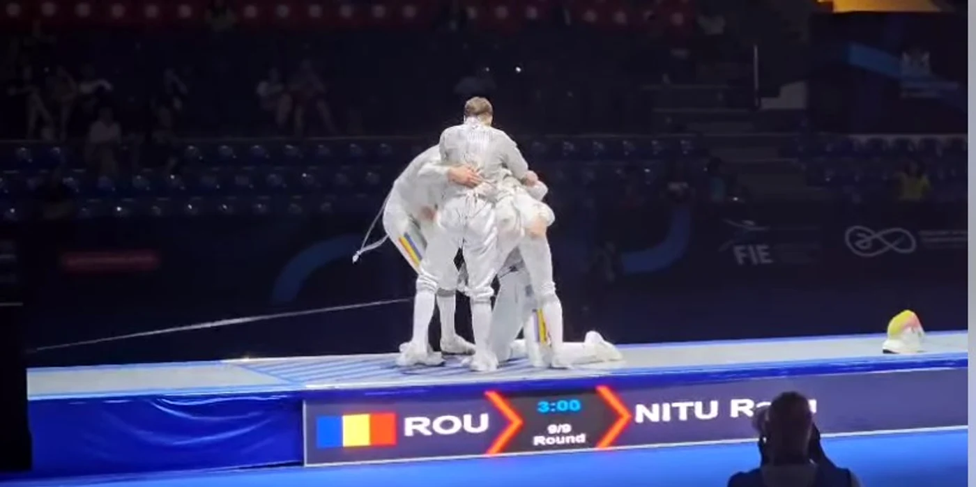 Bucuria de la final a tricolorilor FOTO Captură video