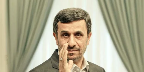 Preşedintele iranian, Mahmud Ahmadinejad 