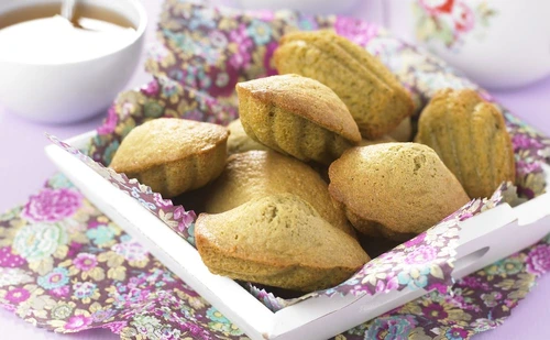 Green tea Madeleines jpeg
