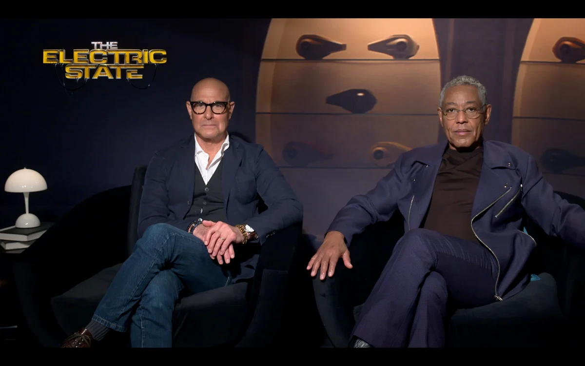 Stanley Tucci și Giancarlo Esposito, în cadrul interviului pentru "Weekend Adevărul"