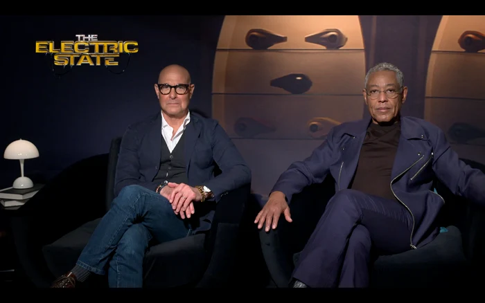 Stanley Tucci și Giancarlo Esposito, în cadrul interviului pentru "Weekend Adevărul"