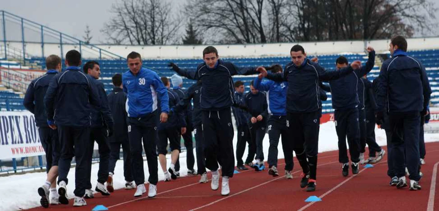 Fotbaliştii ieşeni se pregătesc pentru returul Ligii 1