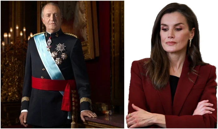 Regele Juan Carlos vs. Regina Letizia. FOTO: Profimedia