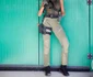 Mădălina Ghenea în uniformă militară SOD