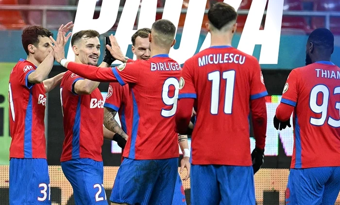 Bucurie în tabăra campioanei   FOTO Facebook FCSB