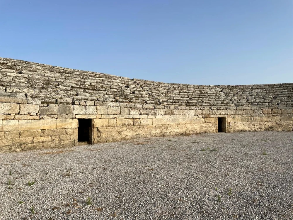 Stadionul roman din orașul Perga (© Arkeoloji Haber)